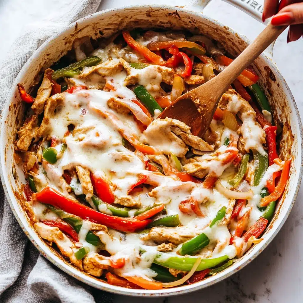 Chicken Cheesesteak Skillet Recipe - Recipe Image