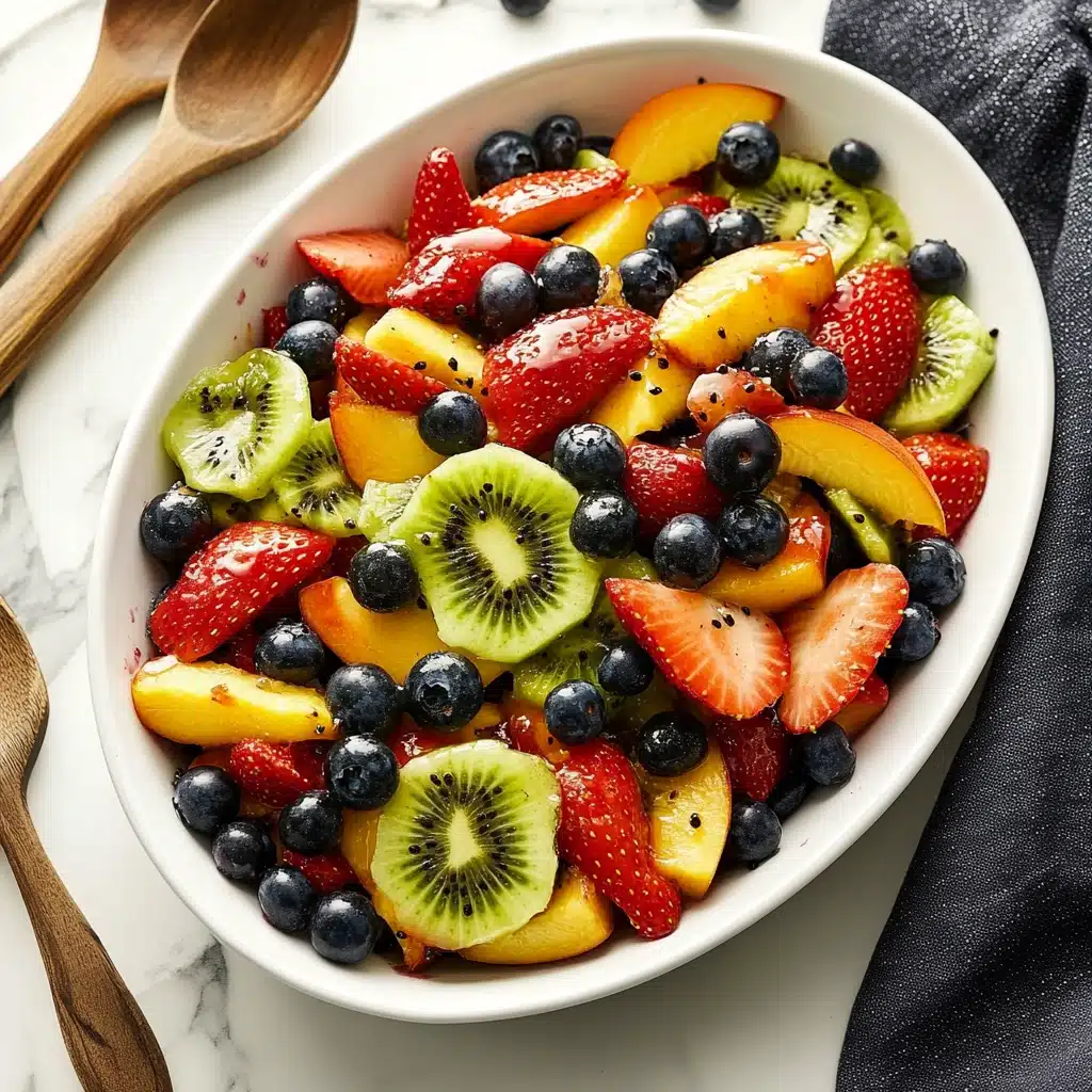Fruit Salad with Honey Lime Dressing Recipe - Recipe Image