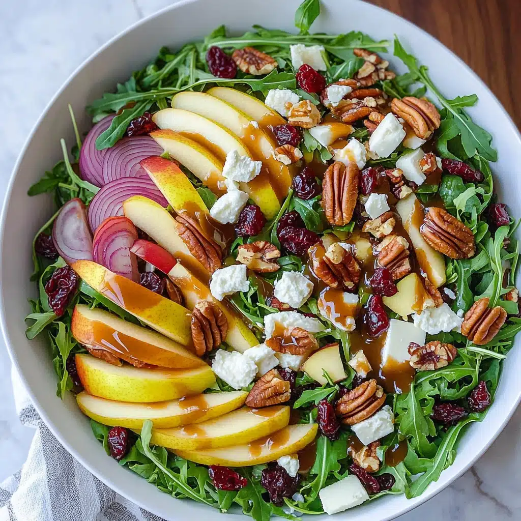 Pear Salad with Balsamic Vinaigrette Recipe - Recipe Image