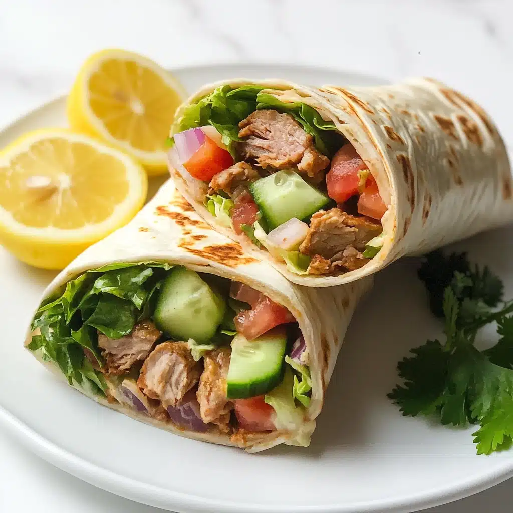 Spicy Grilled Chicken Wraps Recipe - Recipe Image