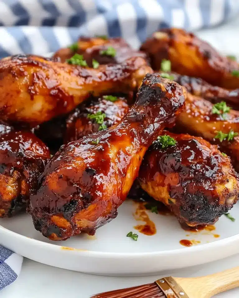 Air Fryer BBQ Chicken Drumsticks Recipe
