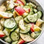 Apple Cucumber Salad With Creamy Yogurt Dressing Recipe