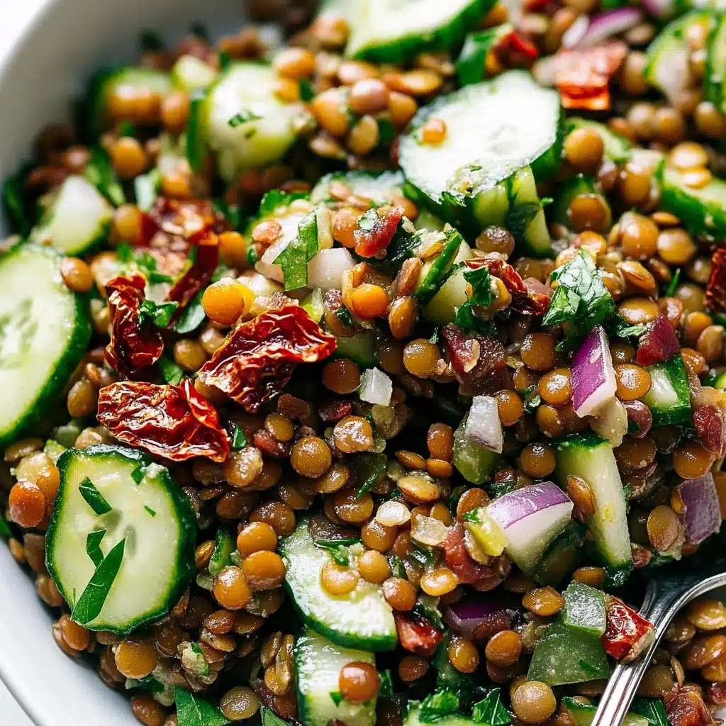 Lemon Lentil Salad Recipe - Recipe Image