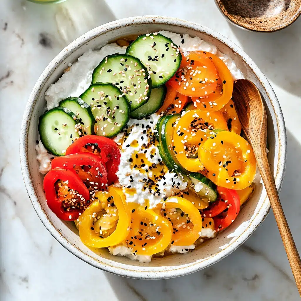 Crispy Cucumber and Bell Pepper Salad Recipe - Recipe Image
