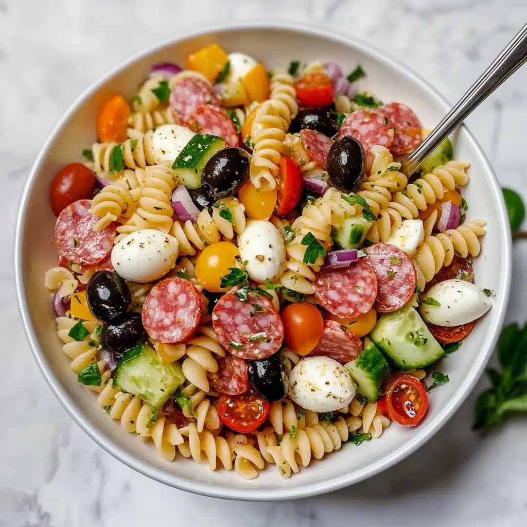 Healthy Pasta Salad Recipe - Recipe Image