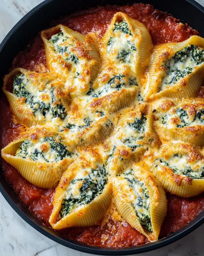 Stuffed Shells with Spinach and Ricotta Recipe