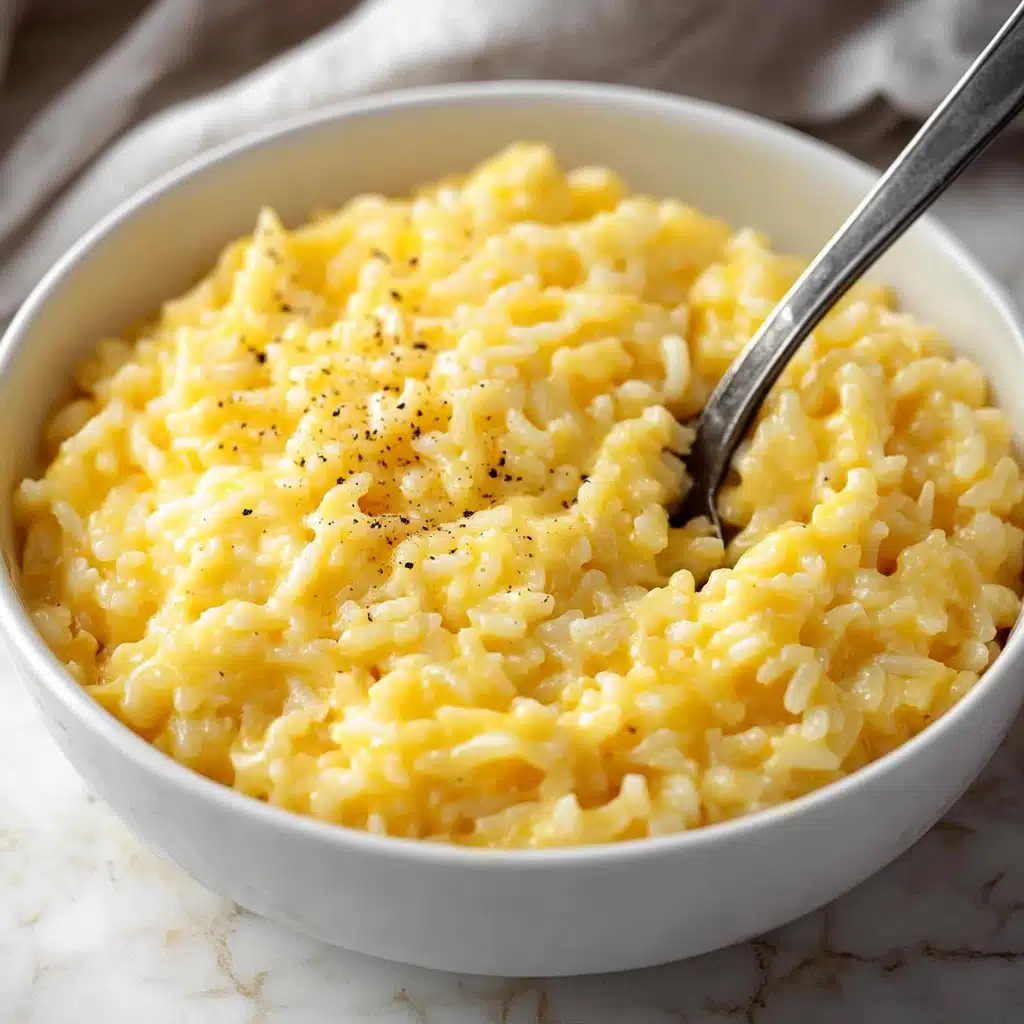 Cheesy Rice Recipe - Recipe Image