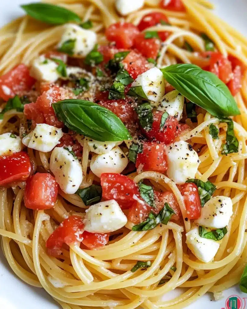 Bruschetta Pasta Recipe