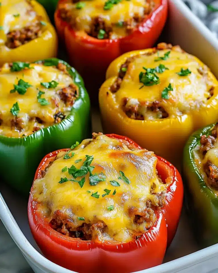 Easy Stuffed Bell Peppers Recipe