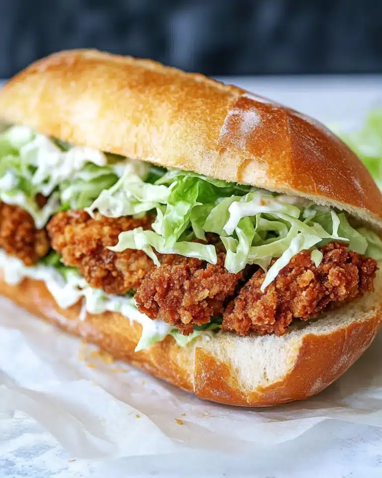 Crispy Chicken Caesar Sandwich Recipe