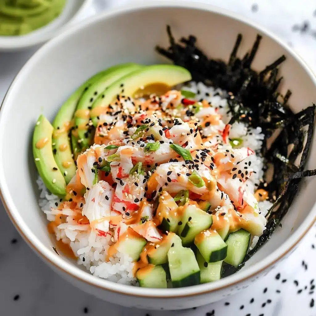 California Sushi Bowls Recipe - Recipe Image