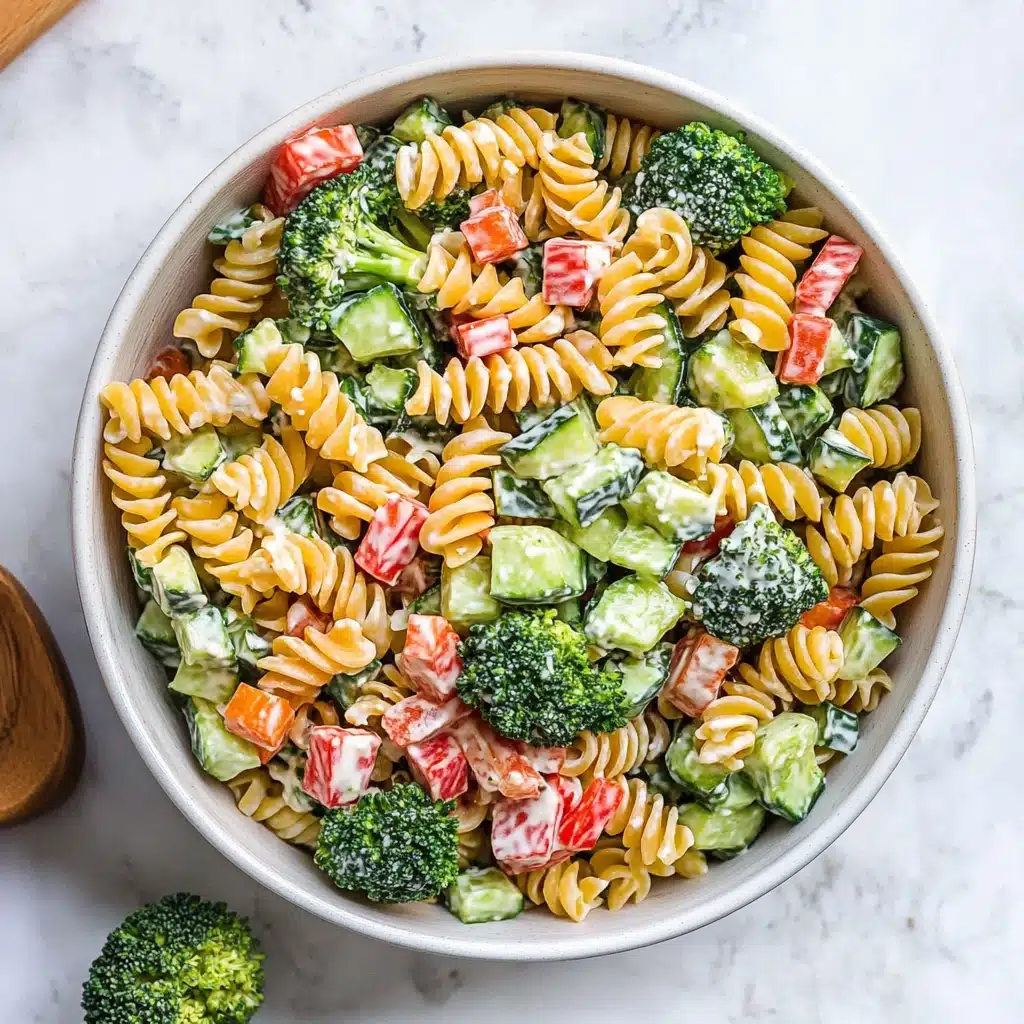 Creamy Ranch Pasta Salad Recipe - Recipe Image