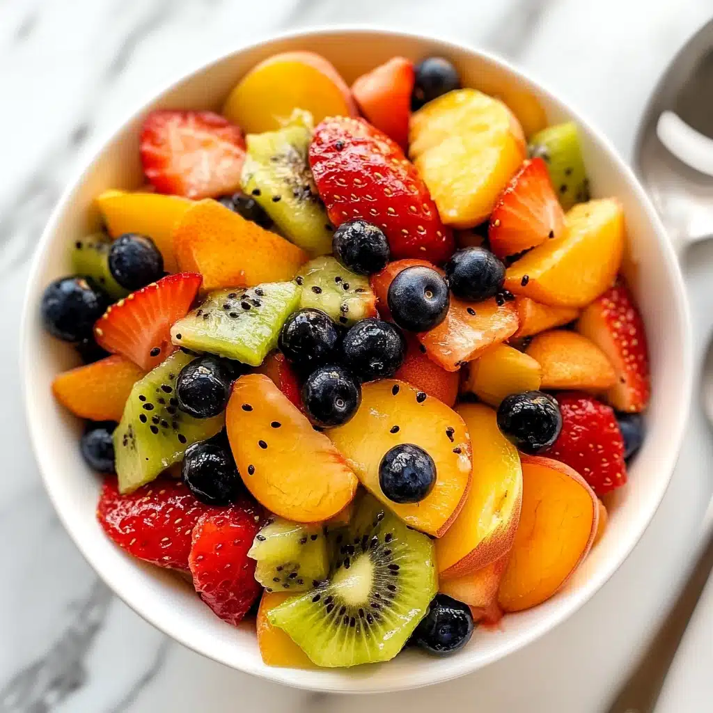 Fruit Salad with Honey Lime Dressing Recipe - Recipe Image