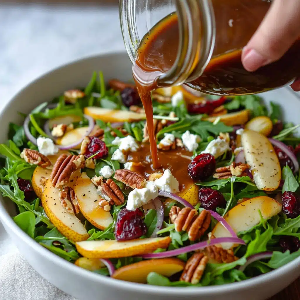 Pear Salad with Balsamic Vinaigrette Recipe - Recipe Image