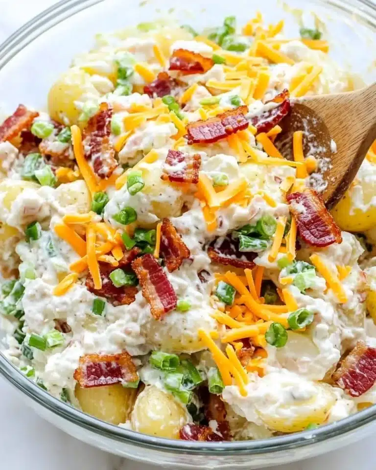 Loaded Baked Potato Salad Recipe
