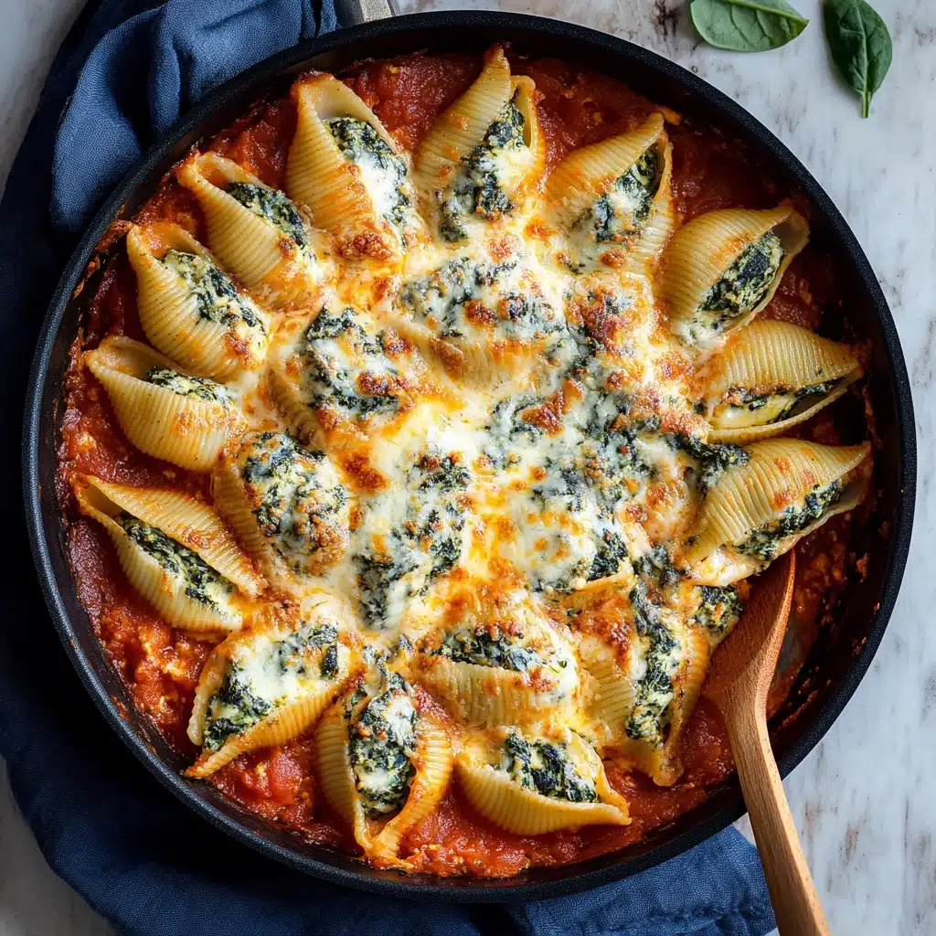 Stuffed Shells with Spinach and Ricotta Recipe - Recipe Image