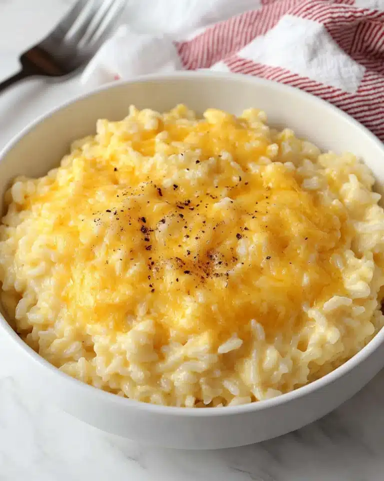 Cheesy Rice Recipe