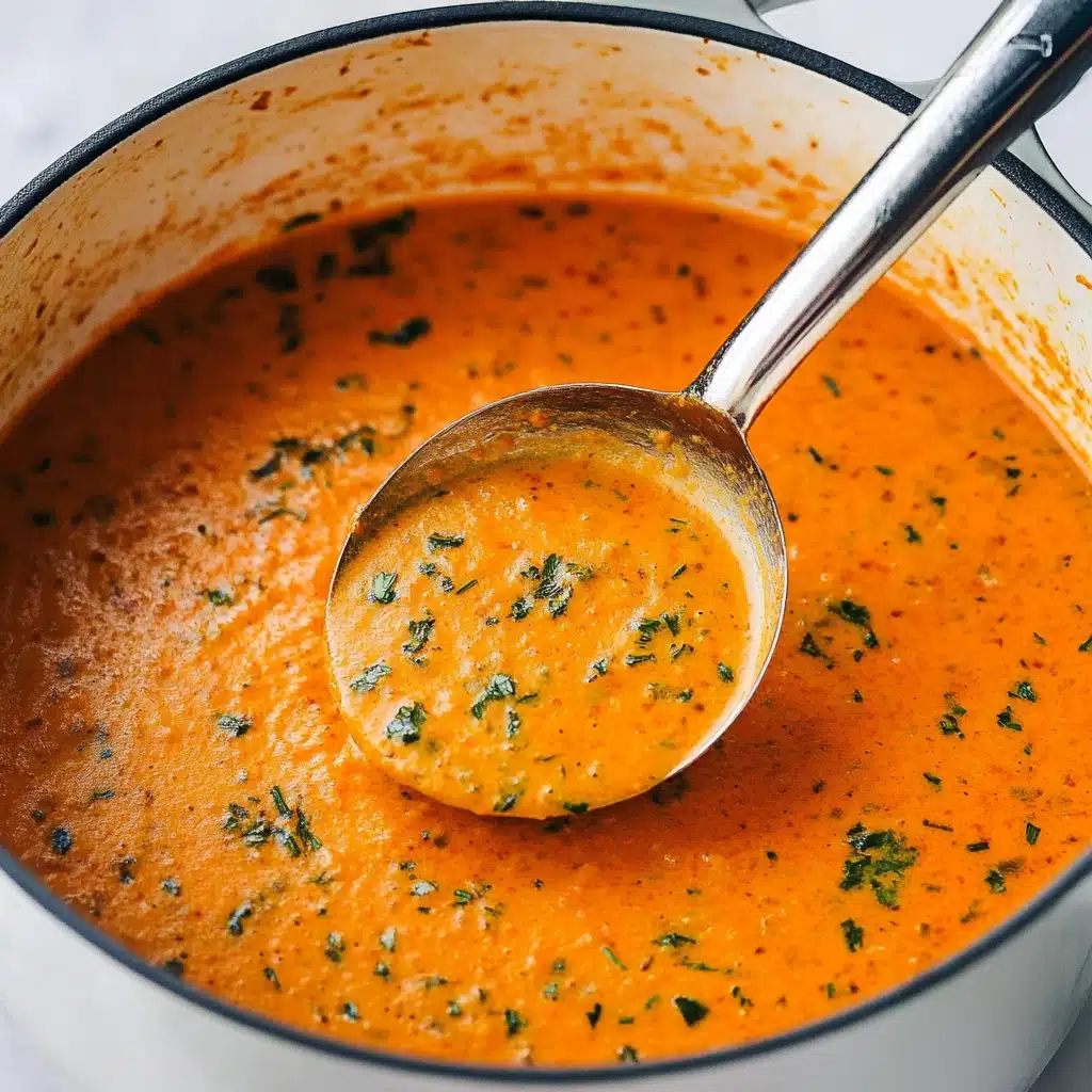 Roasted Tomato Basil Soup Recipe - Recipe Image