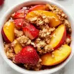 Strawberry Peach Crisp Recipe