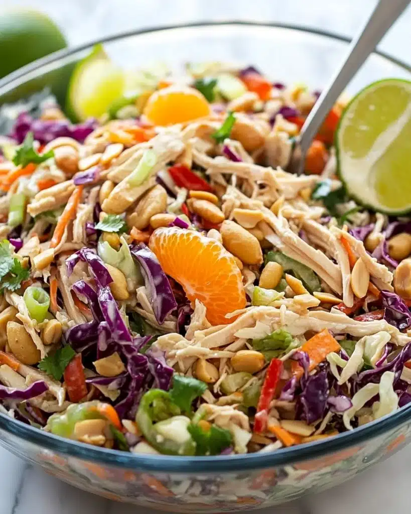Thai Peanut Chicken Salad Recipe