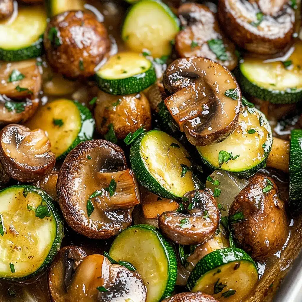 Skillet Zucchini and Mushroom Medley Recipe - Recipe Image