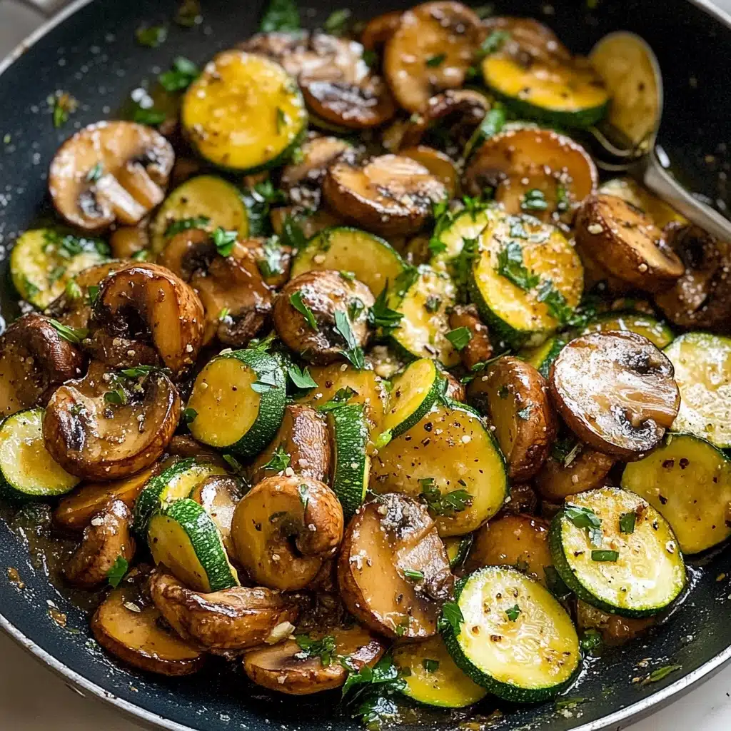 Skillet Zucchini and Mushroom Medley Recipe - Recipe Image