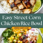 Street Corn Chicken Rice Bowl Recipe