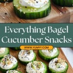 Everything Bagel Cucumber Bites Recipe