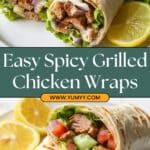 Spicy Grilled Chicken Wraps Recipe