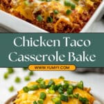 Healthy Chicken Taco Casserole Recipe