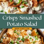 Crispy Smashed Potato Salad Recipe