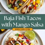 Baja Fish Tacos with Mango Salsa Recipe