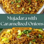 Mujadara (Lentils and Rice) Recipe
