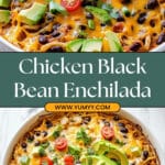 Chicken Black Bean Enchilada Skillet Recipe