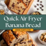Healthy Air Fryer Banana Bread Recipe