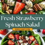 Strawberry Spinach Salad with Poppy Seed Recipe