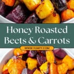 Honey Roasted Beets & Carrots Recipe