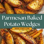 Seasoned Baked Potato Wedges Recipe