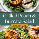 Grilled Peach and Burrata Salad Recipe
