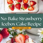 No-Bake Strawberry Icebox Cake Recipe