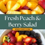 Peach Summer Salad with Mint Recipe