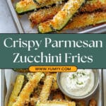 Parmesan Zucchini Fries Recipe