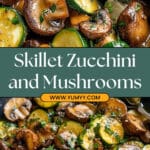 Skillet Zucchini and Mushroom Medley Recipe