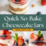 No-Bake Cheesecake Jars Recipe