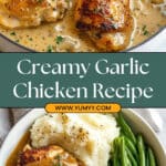 Creamy Garlic Chicken Recipe