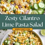 Cilantro Lime Pasta Salad Recipe