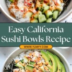 California Sushi Bowls Recipe
