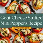 Goat Cheese Stuffed Mini Peppers Recipe