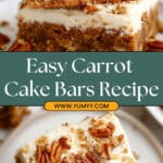 Carrot Cake Bars Recipe