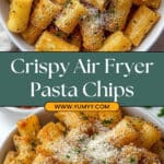 Air Fryer Pasta Chips Recipe